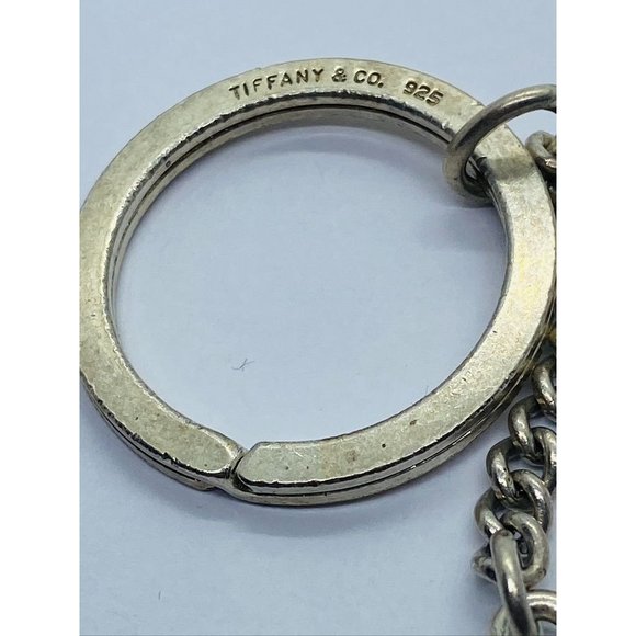 TIFFANY & Co Sterling Silver 925 Nautical Boat Flag Enamel Keychain  READ - Picture 7 of 9